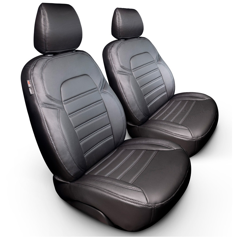 otoM New York Design Kunstleder Stoelhoezenset 1+1  Renault Master IV 2024- (armsteun aan beide stoelen)