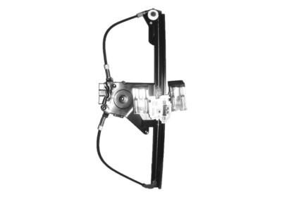 raammechanisme, 4/5 drs, zonder motor, achterportier, links VW V