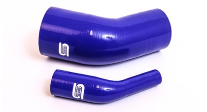 45 Graden reducer bochten 54-48 mm SiliconHoses