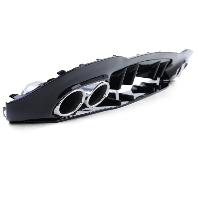 Diffuser passend voor Mercedes A klasse W177 A35/A45 Look Chroom Sierstukken