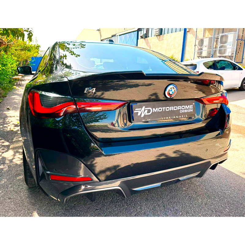 Achterspoilerlip  BMW i4 G26 Sedan 2021- (PU)