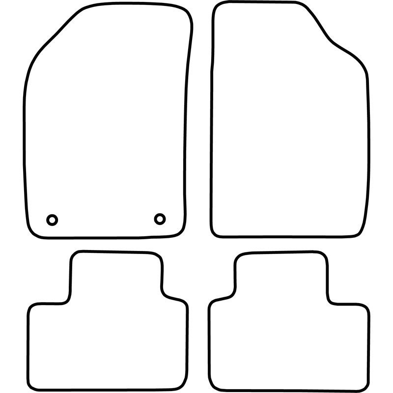Automatten Velours  Lancia Ypsilon 1997-2003