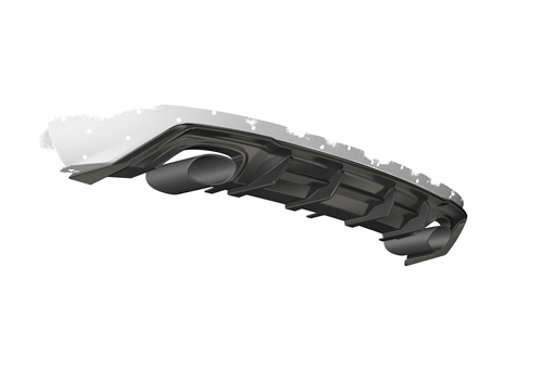 Diffuser passend voor Seat Leon 3 (Typ 5F) Cupra
