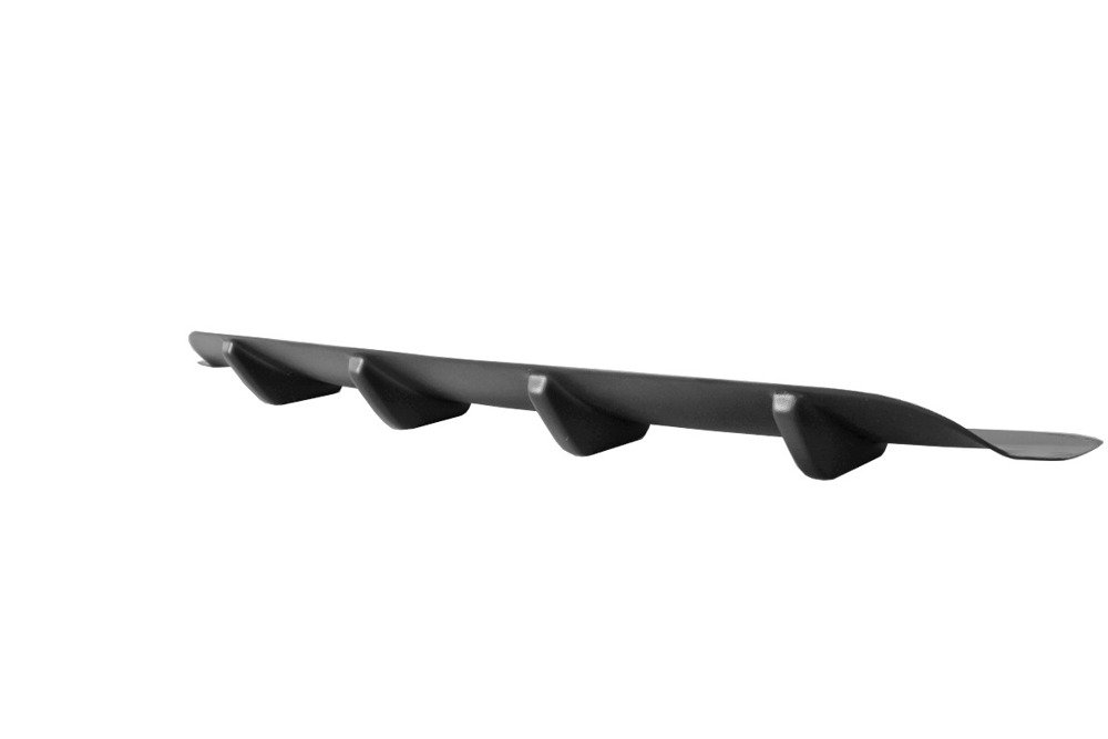 Diffuser passend voor Volkswagen Scirocco R FL Maxton Glans Zwart