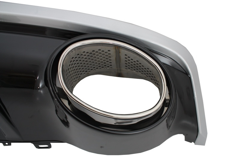 Diffuser passend voor Audi A7 RS7 4G Look 15-19 incl. Sierstukken