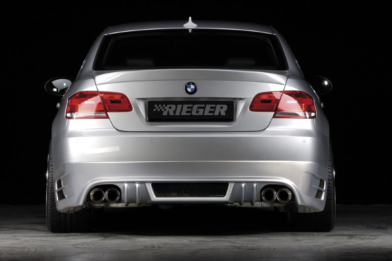 Achterbumper Diffuser passend voor BMW E92 alleen 335i niet duplex Coupe Rieger