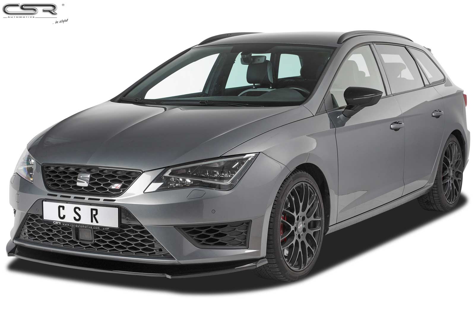 Voorspoiler passend voor Seat Leon III 5F Cupra / FR Carbon Look