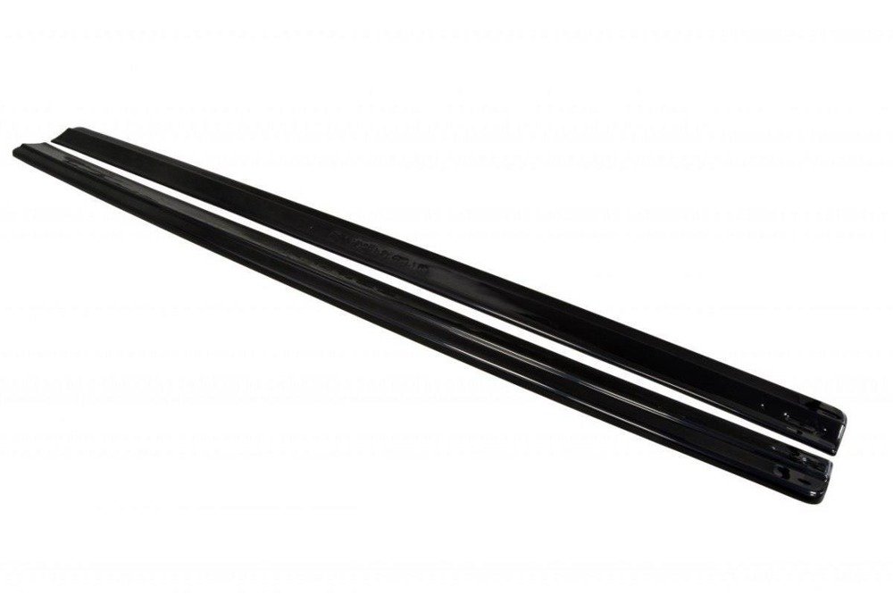 Zijskirts passend voor Audi S8 D4 FL Maxton Glans Zwart