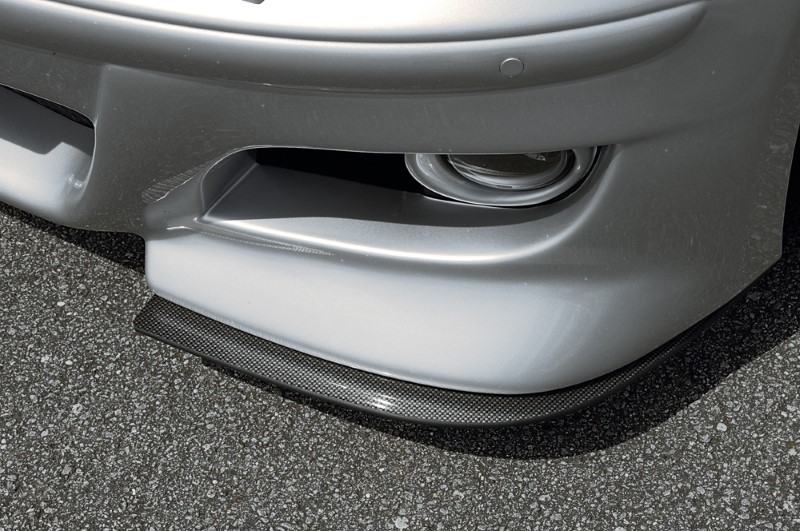 Spoilerzwaard Carbon voor Voorbumper BMW E87 Rieger