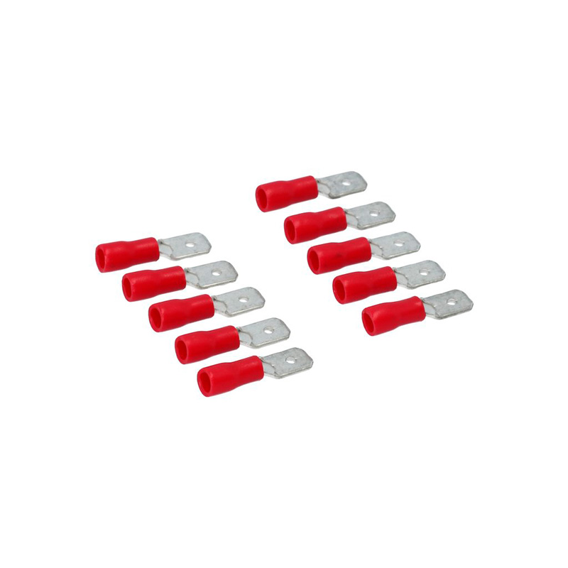 Carpoint Vlakstekker 540 Rood 6.3x0.8mm Blister 10-stuks