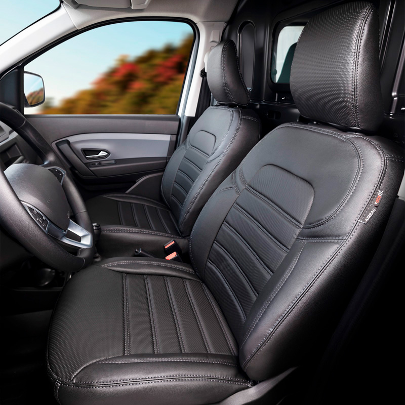 New York Design Kunstleder Stoelhoezenset 1+1  Mercedes Citan (W420) 2021-