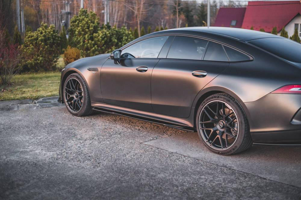 Zijskirts Mercedes-AMG GT 53 4 Deurs Coupe Glans Zwart