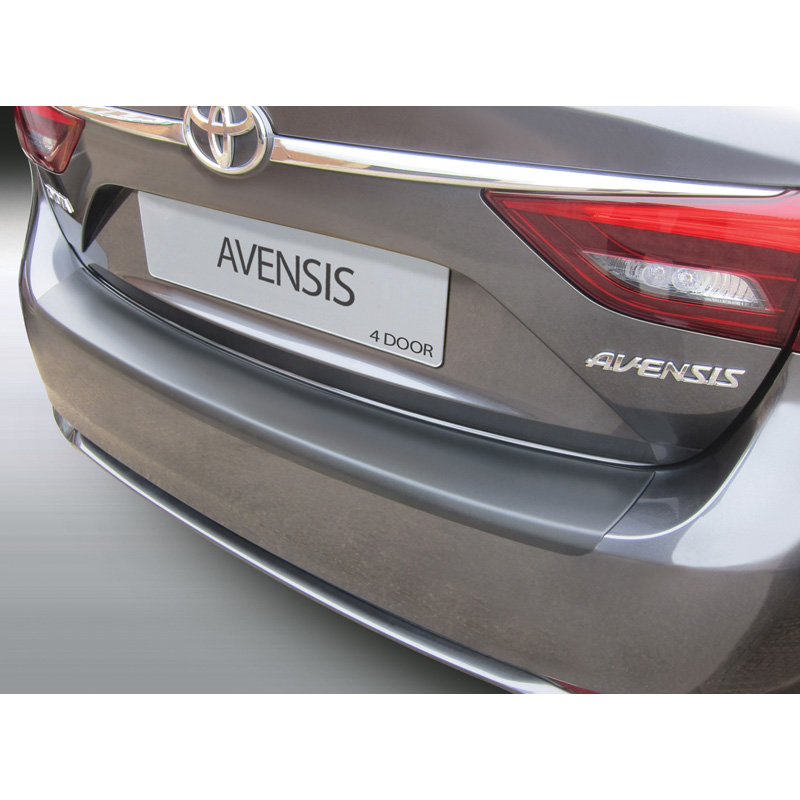 ABS Achterbumper beschermlijst  Toyota Avensis 4-deurs 2015-2019 Zwart