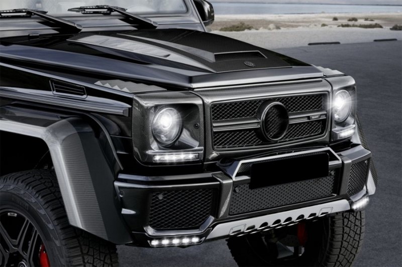 Grill passend voor Mercedes W463 G-Klasse 90-14 G65 A-Design CARBON