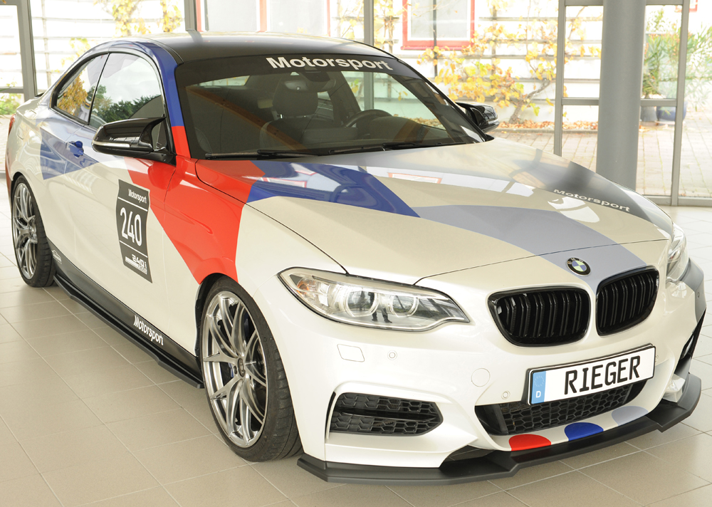 Voorspoiler passend voor BMW 2-series F22 14-06