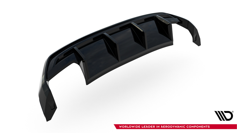 Achter Diffuser passend voor Audi S3 Sportback 8Y Facelift Maxton