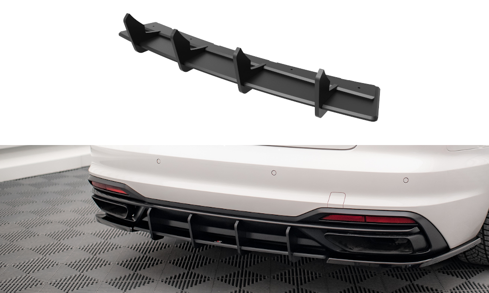 Diffuser Street Pro Audi A4 B9 FL Maxton