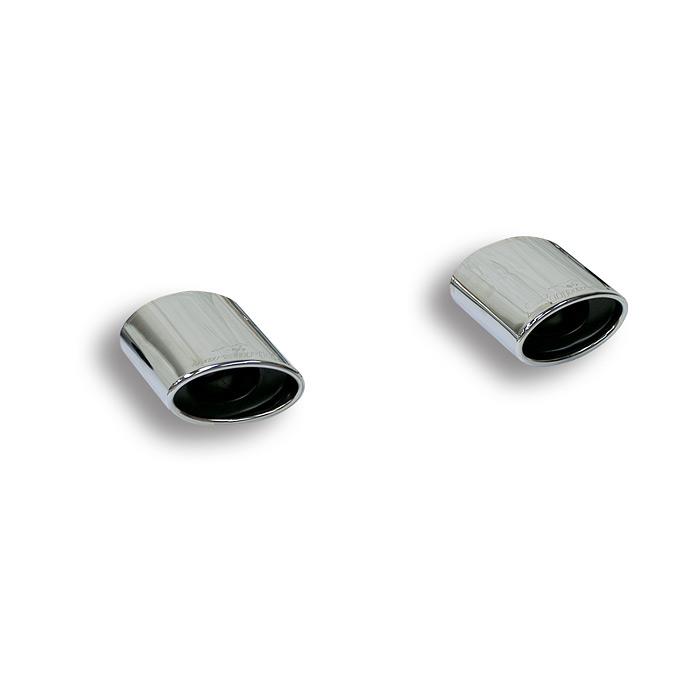 AUDI A3 8V 1.5 TFSI (150 Hp) 2017 Oval endpipe kit Right + Left 145 x 95