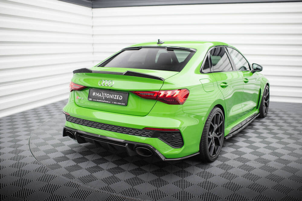 Spoiler passend voor Audi RS3 8Y Maxton Carbon